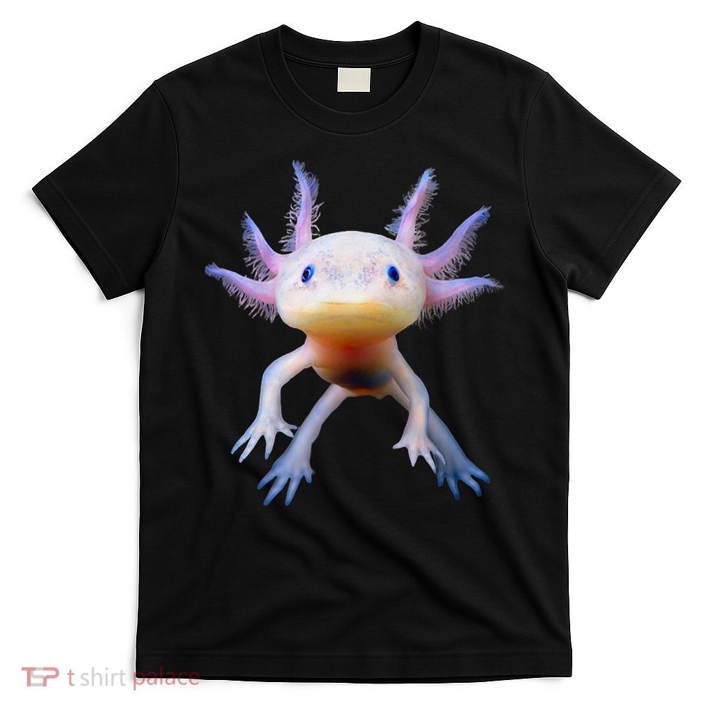 Axolotl Mexican Walking Fish Cute Amphibian Axolotl T-Shirt