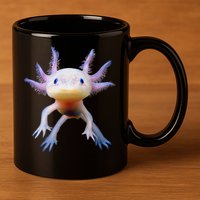 Axolotl Mexican Walking Fish Cute Amphibian Axolotl 11oz C Handle Ceramic Mug
