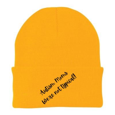 Autism Moms WeRe Not Typical MotherS Day Gift Autism Mama Gift Knit Cap Winter Beanie