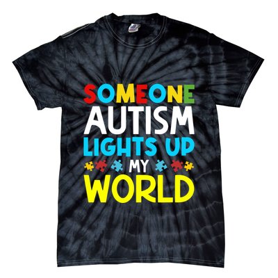 Autism Month World Autism Awareness Day Tie-Dye T-Shirt