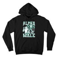 Alpha Male Wolf Meme Tall Hoodie