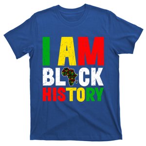 American Map With Pan African Flag For Juneteenth Since 1865 Gift T-Shirt