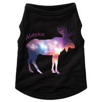 Alaska Moose Within The Borealis And The Polar Sky Doggie Tank