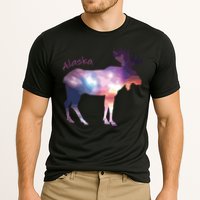 Alaska Moose Within The Borealis And The Polar Sky Performance Shirt