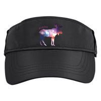 Alaska Moose Within The Borealis And The Polar Sky Adult Drive Performance Visor