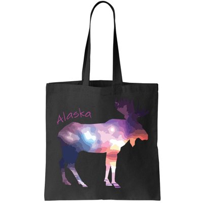 Alaska Moose Within The Borealis And The Polar Sky Bag