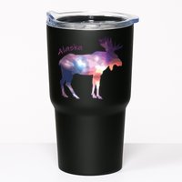 Alaska Moose Within The Borealis And The Polar Sky Tumbler