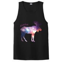 Alaska Moose Within The Borealis And The Polar Sky PosiCharge Competitor Tank