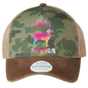 Akita Mama Women Mothers Day Dog Mom Legacy Tie Dye Trucker Hat