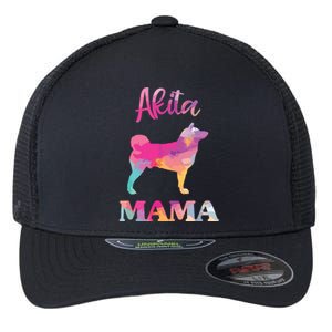 Akita Mama Women Mothers Day Dog Mom Flexfit Unipanel Trucker Cap