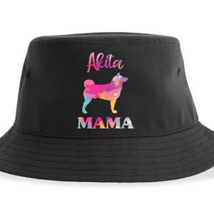 Akita Mama Women Mothers Day Dog Mom Sustainable Bucket Hat