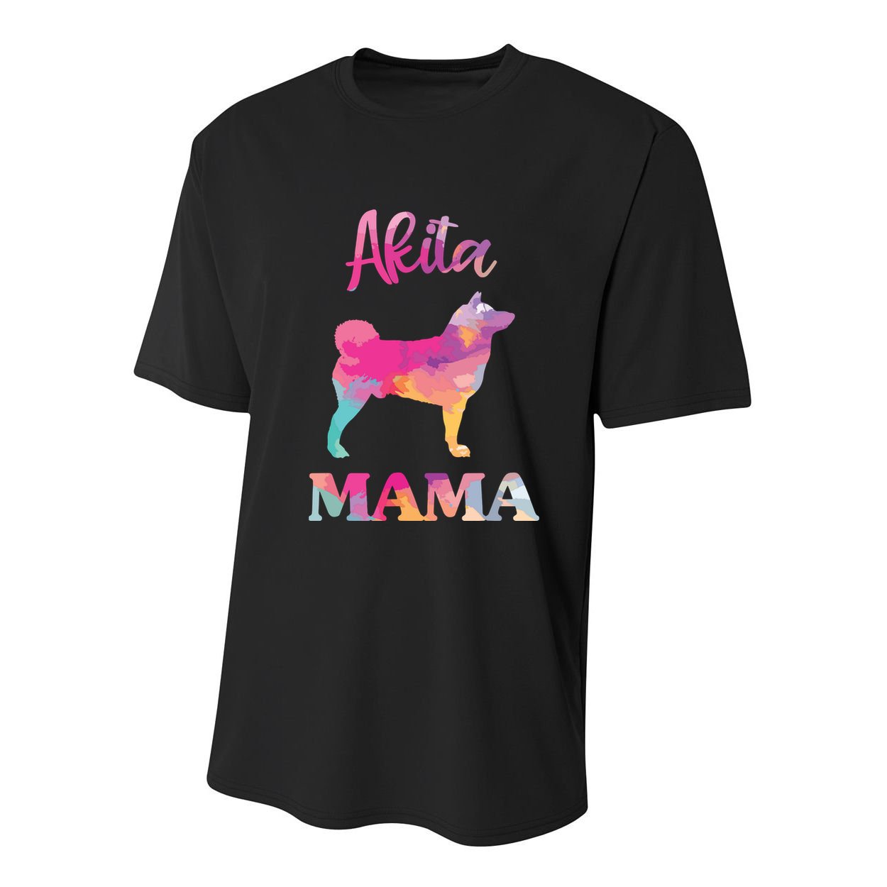 Akita Mama Women Mothers Day Dog Mom Youth Performance Sprint T-Shirt