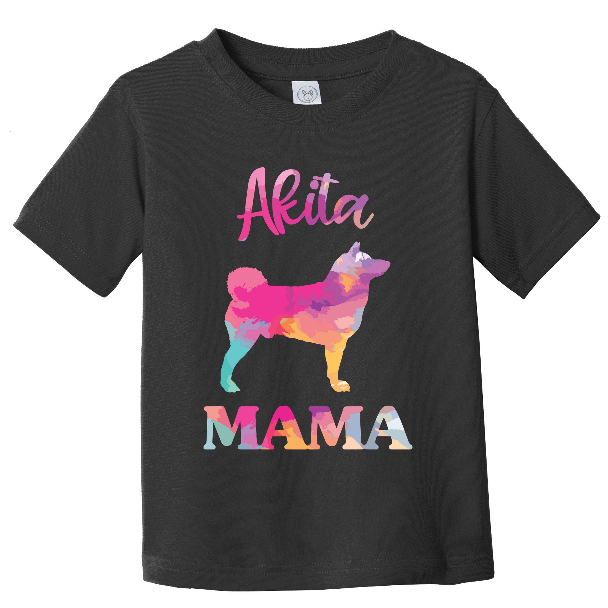 Akita Mama Women Mothers Day Dog Mom Toddler T-Shirt