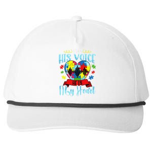 Autism Mom Women Autism Awareness Cute Gift Snapback Five-Panel Rope Hat