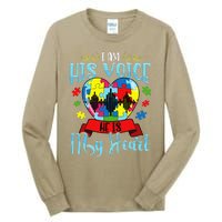 Autism Mom Women Autism Awareness Cute Gift Tall Long Sleeve T-Shirt