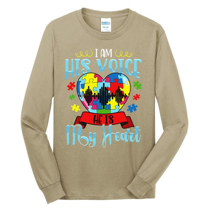 Autism Mom Women Autism Awareness Cute Gift Tall Long Sleeve T-Shirt