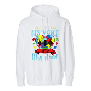 Autism Mom Women Autism Awareness Cute Gift Garment-Dyed Fleece Hoodie