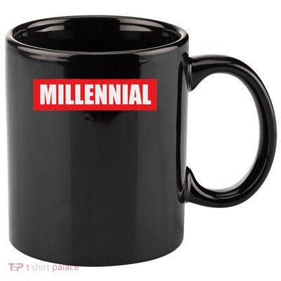 Awesome Millennial Women Millennial Gift 11oz C Handle Ceramic Mug