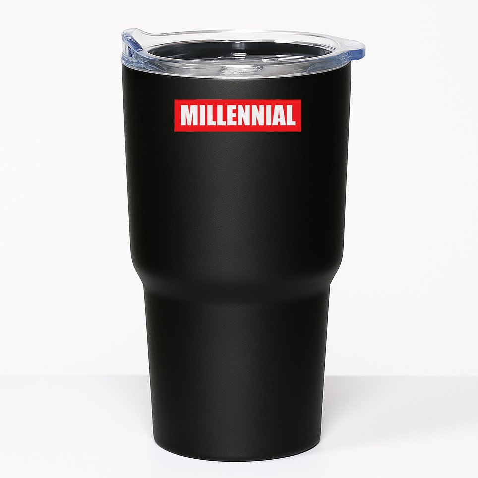 Awesome Millennial Women Millennial Gift Tumbler