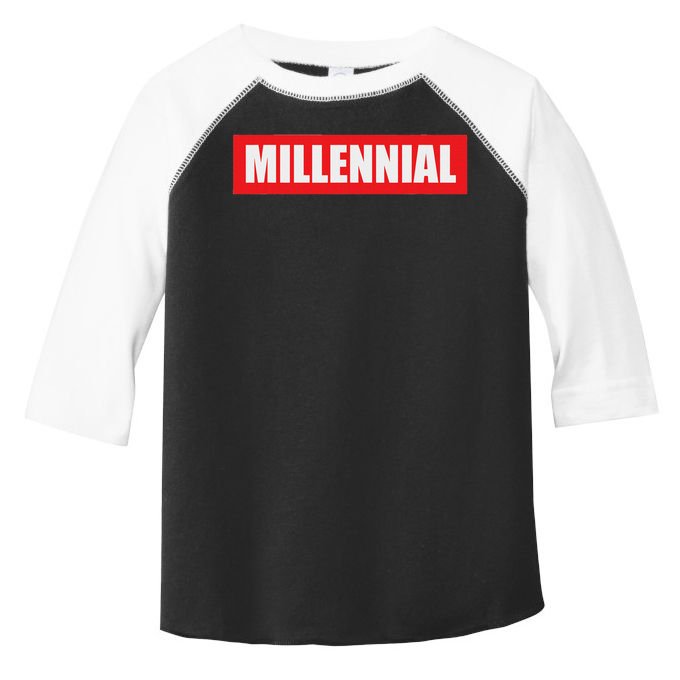 Awesome Millennial Women Millennial Gift Toddler Fine Jersey T-Shirt
