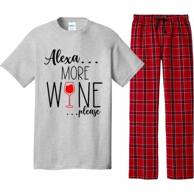 Alexa More Wine Please Pajama Set