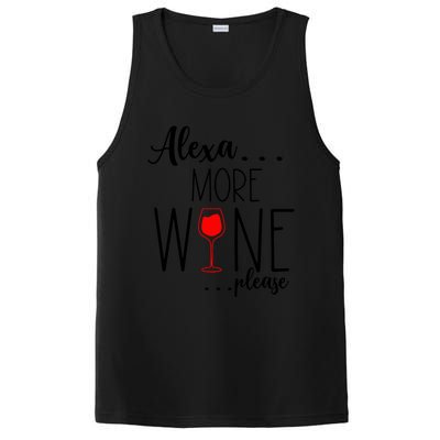 Alexa More Wine Please PosiCharge Competitor Tank