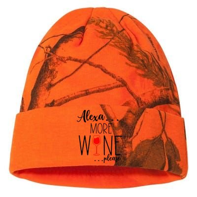 Alexa More Wine Please Kati Licensed 12" Camo Beanie