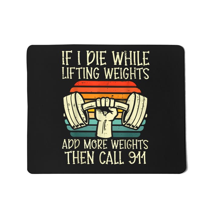 Add More Weights Mousepad