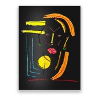 Ariana Marisol X Puppy Love Abstract Portrait Poster