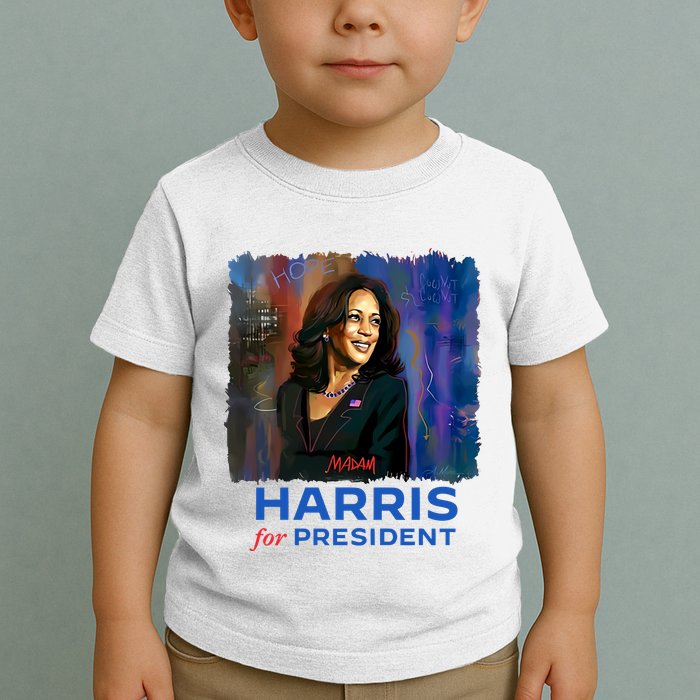Adrienne Muse X Janeeka Muse Madammuse Hope In Harris Toddler T-Shirt