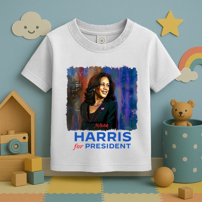 Adrienne Muse X Janeeka Muse Madammuse Hope In Harris Toddler T-Shirt