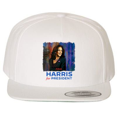 Adrienne Muse X Janeeka Muse Madammuse Hope In Harris Wool Snapback Cap