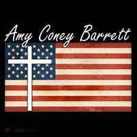 Amy Coney Barrett Christian Vintage US Flag Tall T-Shirt