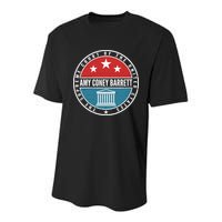 Amy Coney Barrett The Supreme Court Of The US Youth Performance Sprint T-Shirt