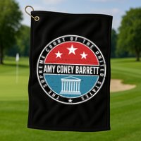 Amy Coney Barrett The Supreme Court Of The US Golf Towel