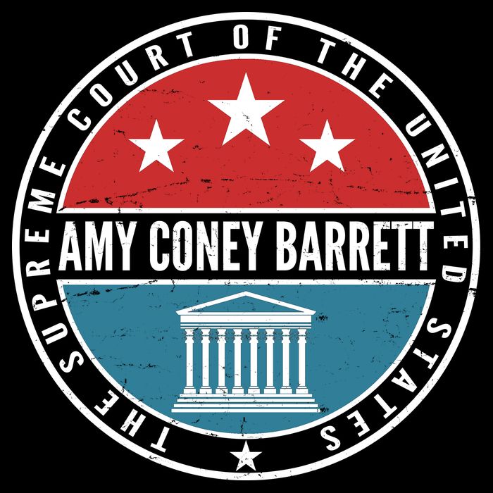 Amy Coney Barrett The Supreme Court Of The US Cropped Pullover Crew