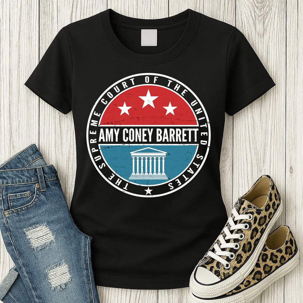 Amy Coney Barrett The Supreme Court Of The US Womens T-Shirt
