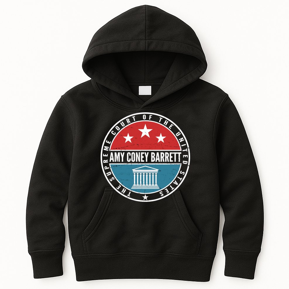 Amy Coney Barrett The Supreme Court Of The US Kids Hoodie