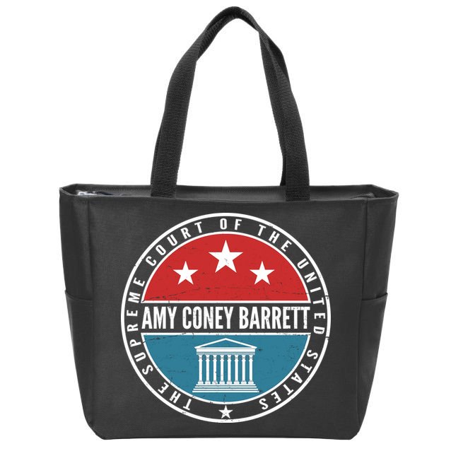 Amy Coney Barrett The Supreme Court Of The US Zip Tote Bag