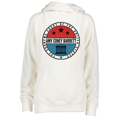 Amy Coney Barrett The Supreme Court Of The US Womens Funnel Neck Pullover Hood