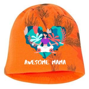 Awesome Mama Yoga Mom Gift Kati - Camo Knit Beanie