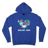 Amazing Mama Yoga Mom Gift Hoodie