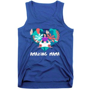 Amazing Mama Yoga Mom Gift Tank Top