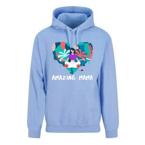 Amazing Mama Yoga Mom Gift Unisex Surf Hoodie