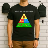 An Elf's Four Main Food Groups T-Shirt