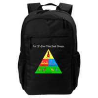 An Elf's Four Main Food Groups Backpack