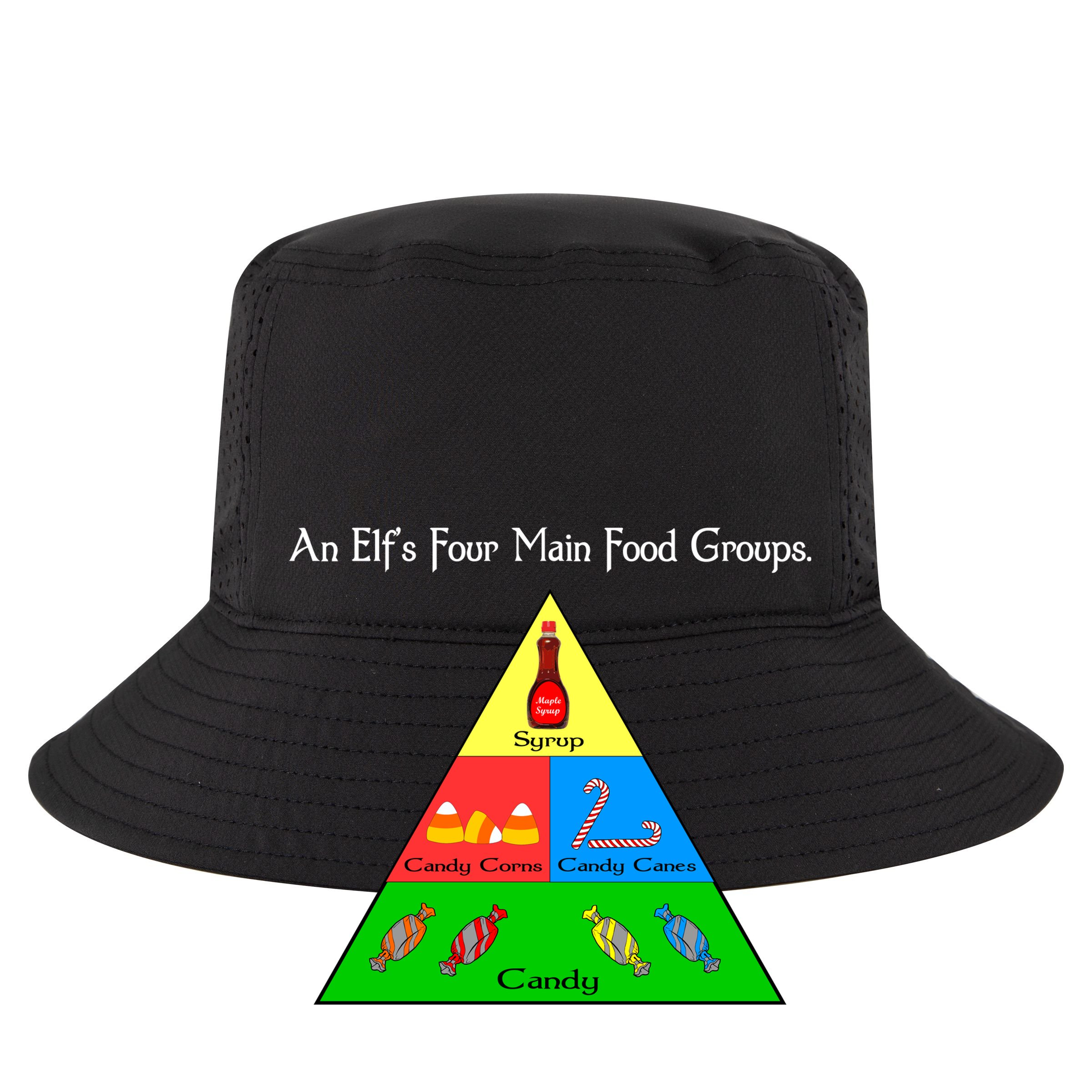 An Elf's Four Main Food Groups 25L Jumbo Tote