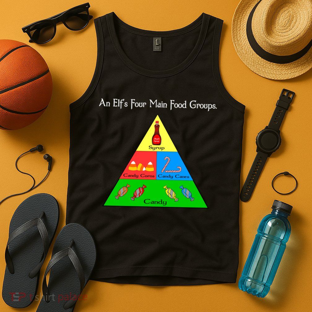 An Elf's Four Main Food Groups Tank Top