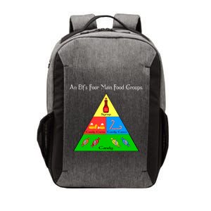 An Elf's Four Main Food Groups Vector Backpack