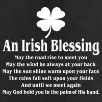 An Irish Blessing 7 Panel Mesh Trucker Snapback Hat